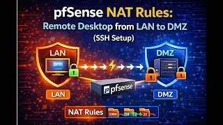 pfSense NAT Tutorial: Secure Remote Desktop (RDP/SSH) from LAN to DMZ
