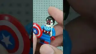 Unofficial Lego Falcon Captain America Comic version minifigures #shorts