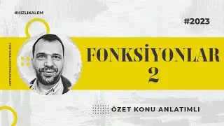 Özet Konu Anlatımlı Fonksiyonlar 2 - Fonksiyon Türleri - 2023 TYT Matematik #2023tayfa #fonksiyonlar