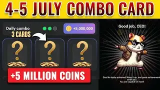 🐹 Hamster Kombat daily combo 4 July - 5 July | hamster kombat morse code 5 july