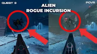 Quest 3 VS PCVR - Alien Rogue Incursion [4K]
