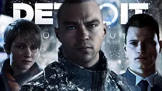 Detroit Become Human - Connor - Kara - Markus - Full Game 2025 |  Full GamePlay Walkthrough