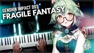 「Fragile Fantasy」GENSHIN IMPACT Vortex of Legends (Dragonspine) OST / Beautiful Piano Solo + Sheets!