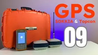 توقيع الخطوط Line (الجزء الاول) - الدرس التاسع - دورة شرح الـ جي بي أس I GPS GNSS SOKKIA & Topcon