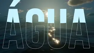 Como Criar ÁGUA REALISTA na UNITY ENGINE, Simples
