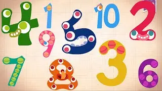 Learn Number From One to Ten 1  10 in English Endless Numbers