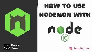Nodemon in Nodejs