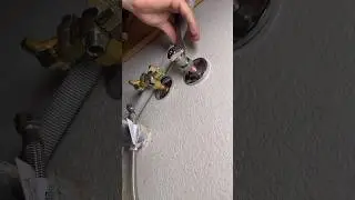 plumbing asmr. replacing compression angle stops 