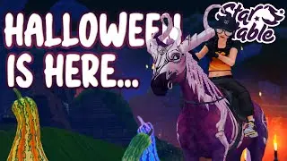HALLOWEEN! *Cauldron, Pumpkins, Races And MORE* | Star Stable