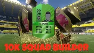 10k Squad Builder! OMG INSANE! And Green Player