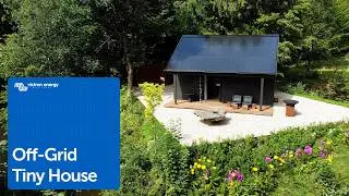 Off Grid Tiny House deep inside a Belgian forest
