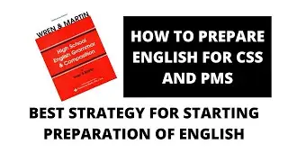 Best way to prepare English for Css and Pms/Guideline for English preparation