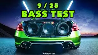 BASS TEST EXTREME - 25x boosted AUDIO TEST tracks for Sub testing