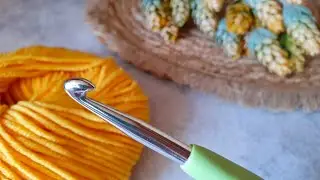 Crochet stitch for the lazy! It's very simple and stylish! Crochet.