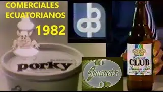TANDA DE COMERCIALES ECUATORIANOS DE 1982 - MUNDIAL ESPAÑA 82 - Comerciales antiguos Ecuador