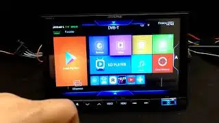 Alpine X802D-U управляет внешним Android TV-box
