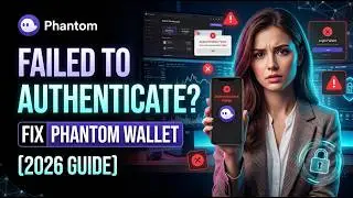 How to Fix Phantom Wallet Failed to Authenticate [2026 Full Guide]