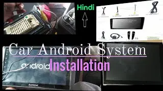 Android music system installation and wires details