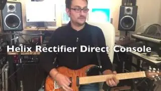 Line 6 Helix rack test direct console , amp , et comparatif avec preamp cae 3+