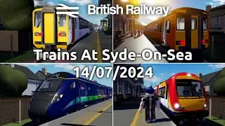 Trains At Syde-On-Sea 14/07/2024 - British Railway V1.3.1 Trainspotting - Roblox