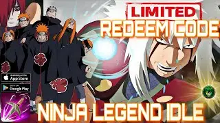Ninja Legend Idle - New Limited Gift Code 🎁 #3 Chaos and Peace Naruto idle RPG🔥android/iOS