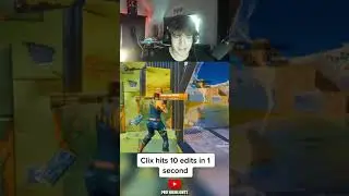 Clix hitting clips in 10 seconds 