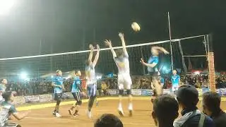 Perdana Kembangan vs Brantas gugur Pule. sett 2, semi final, Turnamen bola voli Kompas muda 2