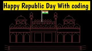 Red Fort ❣️ ||  Republic day 🇮🇳 Program in c language ||  Avenir Skill