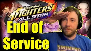King of Fighters ALLSTAR End of Service!