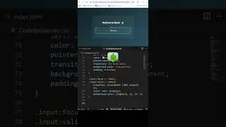 🔥Smooth Input Label Animation  | HTML & CSS