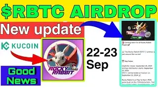 Rocky rabbit new update| Rocky rabbit airdrop update  | RBTC airdrop update today | RBTC AIRDROP 🔥🔥