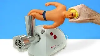 EXPERIMENTO: TRITURADOR VS BRINQUEDO