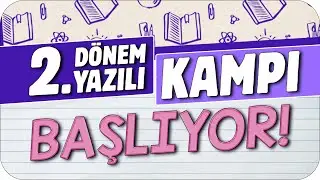 10.Sınıfta Yazılılar Kapıda 💯  2.Dönem 2.Yazılı Kampı Başlıyor! 📣