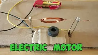 How to make a simple DC Motor at home