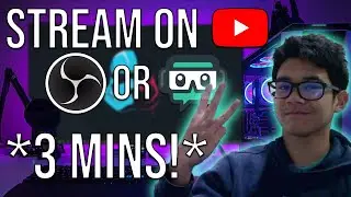 How to START STREAMING On YOUTUBE! *3 Min* (2021) (OBS Tutorial) (PC)