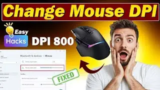 How To Change Mouse DPI to 800 (2026) Quick Guide