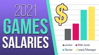 2021 Video Games Animation Industry Salaries