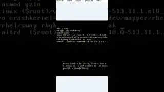 Restableciendo password del root en RHEL 8.0 #redhat #linux #devops #sysadmin