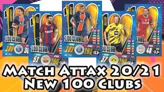 All Match Attax 2020/21 100 Clubs Revealed!! Brand New Collection | New Card Designs | New Season