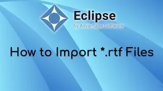 How to Import *.rtf Files