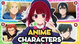 GUESS the ANIME by 4 ANIME CHARACTERS 🔥 | ANIME QUIZ
