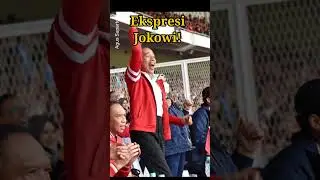 Ekspresi Jokowi...Semangat! 