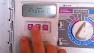How to program rain bird sprinkler controller esp lx
