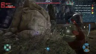 Evolve Stage 2 | Abe against GodzillaXL as Goliath