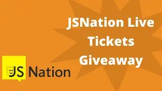 JSNation Live Tickets Giveaway