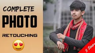 Photo Retouching Mobile Tutorial In 3 Steps || Basic Tricks In Lightroom