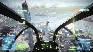 BF3: AH-1Z Viper Quad Kill (Chopper Gameplay)