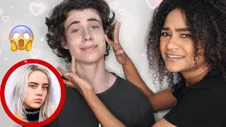 MAQUIEI E TRANSFORMEI ELE NA BILLIE EILISH