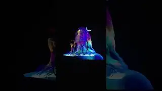 Isha-3D light show #ishafoundation #isha #chikkaballapura #shorts #viral #trending #lightshow