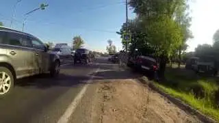 ДТП Вылетел на Щелковском шоссе